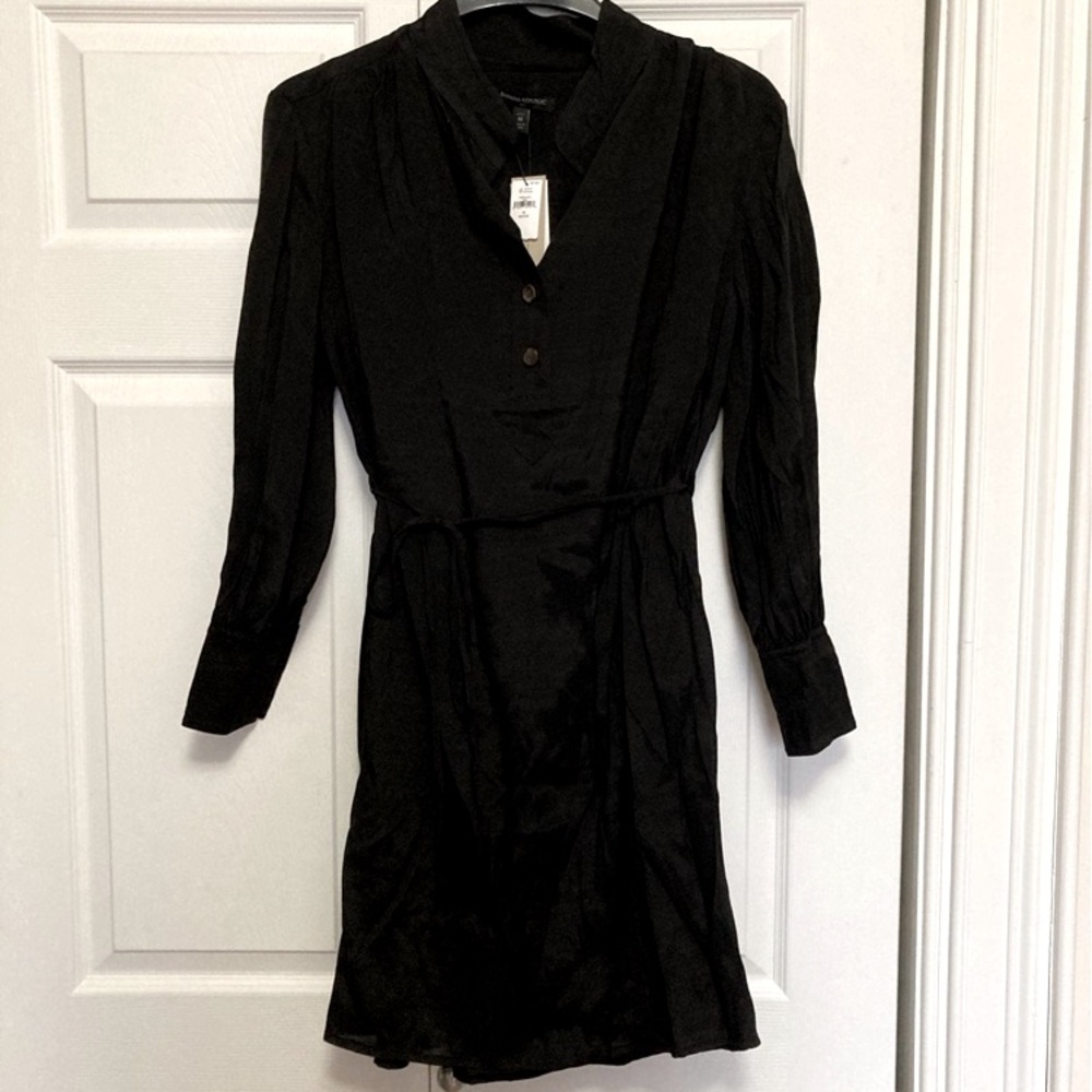 Banana republic Balloon-sleeve shirtdress